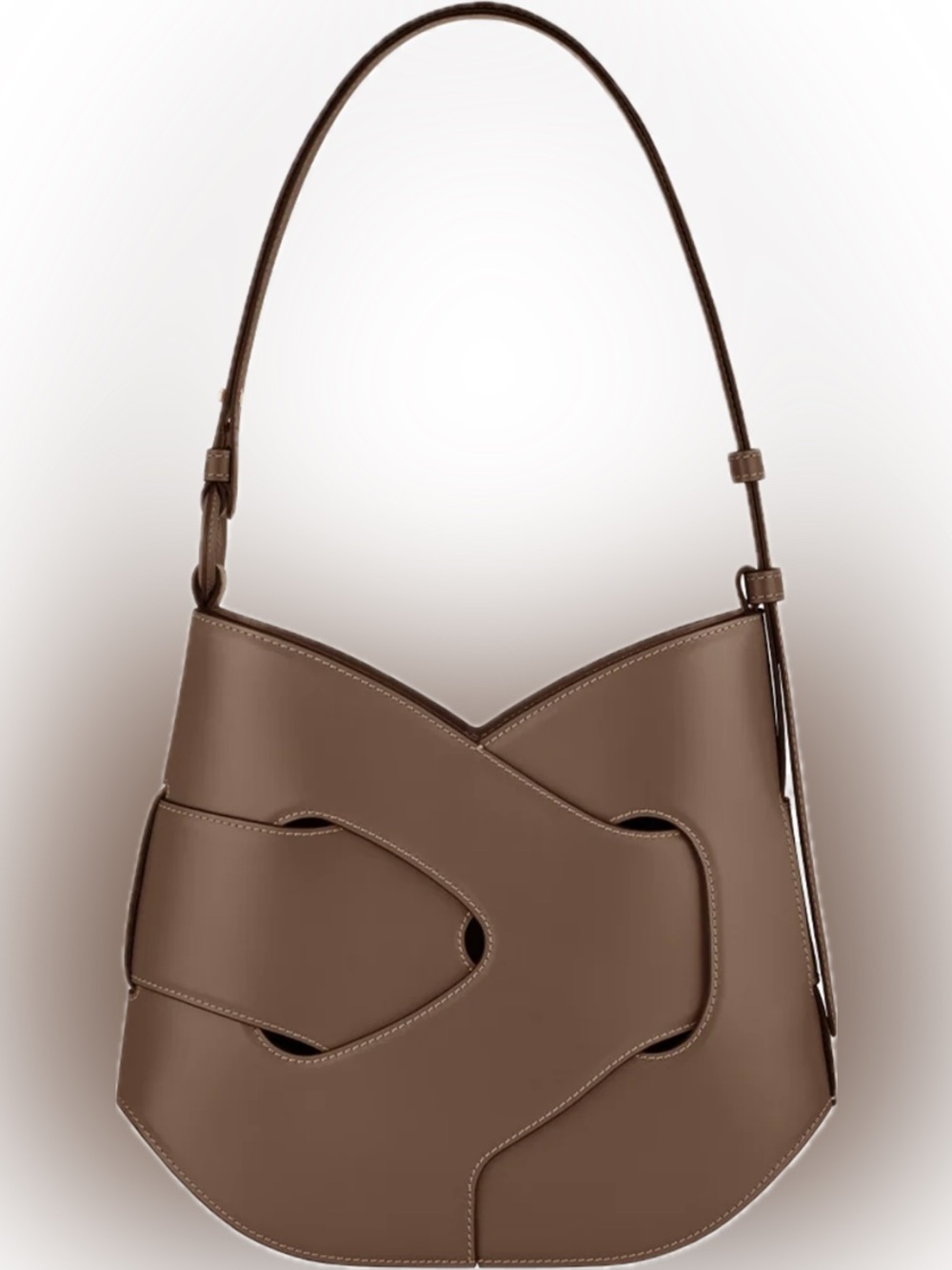 Polène Nodde Hobo – Smooth Root | Like New | Box, Pouch & Receipt